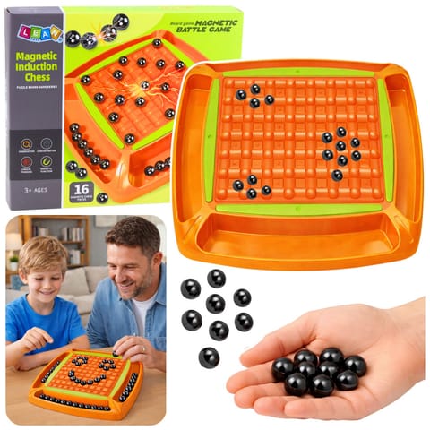 ⁨Gra Rodzinna Strategiczna Kamienie Magnetyczne Plansza 16 el.⁩ w sklepie Wasserman.eu