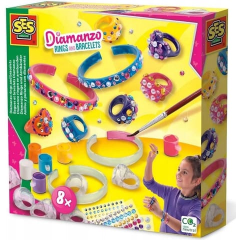 ⁨Kreatywna zabawa - Pierścionki i bransoletki⁩ w sklepie Wasserman.eu