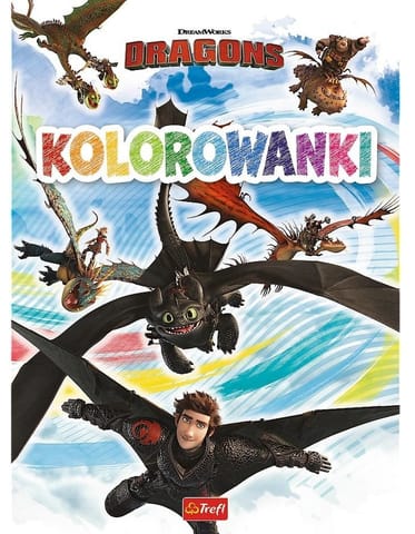 ⁨Jak wytresować smoka. Kolorowanki⁩ w sklepie Wasserman.eu