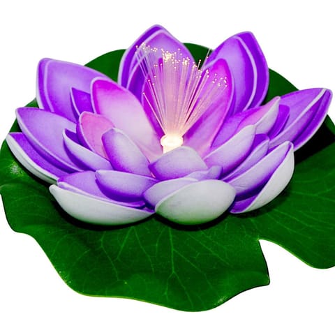 ⁨LAMPA SOLARNA LILIA WODNA 17CM FIOLETOWA⁩ w sklepie Wasserman.eu