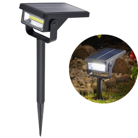 ⁨LAMPA SOLARNA REFLEKTOR WBIJANY 36 CM 10LED⁩ w sklepie Wasserman.eu