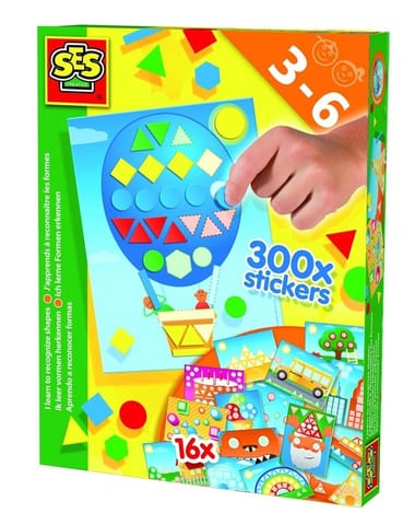 ⁨Figury geometryczne - zestaw do nauki wyklejania⁩ w sklepie Wasserman.eu