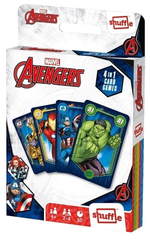 ⁨Gra karciana AVENGERS 4w1⁩ w sklepie Wasserman.eu