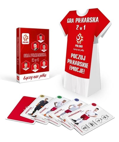 ⁨PZPN Football Game 2in1 with T-shirt⁩ at Wasserman.eu