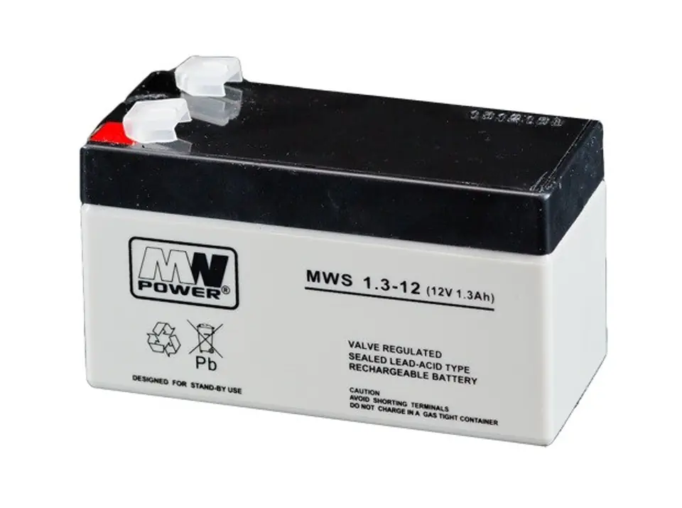 Akumulator MPL MWS 1.3-12 (AGM 12V/1,3Ah) w sklepie Wasserman.eu
