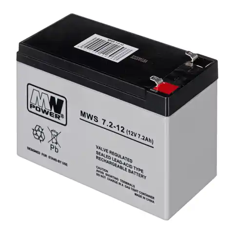 ⁨Battery MPL POWER ELEKTRO MWS 7.2-12⁩ at Wasserman.eu