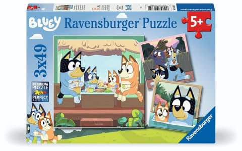 ⁨Puzzle 3x49 Bluey⁩ w sklepie Wasserman.eu