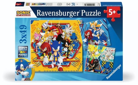 ⁨Puzzle 3x49 Sonic⁩ w sklepie Wasserman.eu