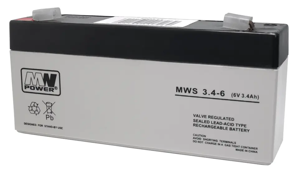 Akumulator MPL MWS 3.4-6 (6V/3,4Ah T1/F1) w sklepie Wasserman.eu