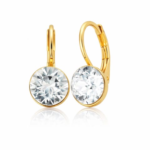 ⁨Single crystal earrings (P14483AU)⁩ at Wasserman.eu