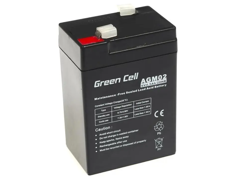 ⁨Green Cell AGM02 UPS battery Sealed Lead Acid (VRLA)⁩ at Wasserman.eu