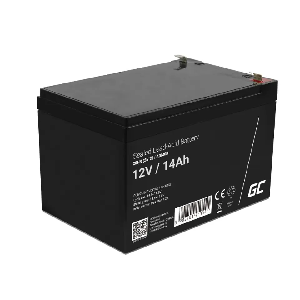 ⁨Green Cell AGM08 Radio-Controlled (RC) model part/accessory Battery⁩ at Wasserman.eu