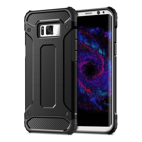 ⁨Futerał do Samsung S8 Armor czarny⁩ w sklepie Wasserman.eu
