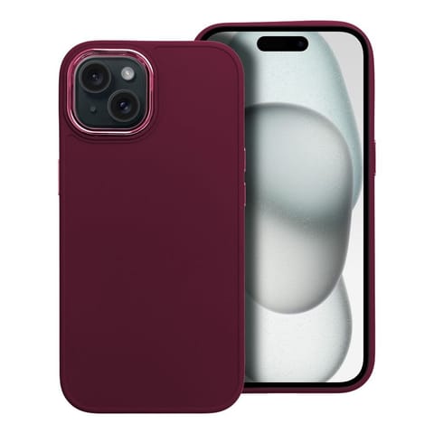 ⁨Futerał FRAME do IPHONE 15 fioletowy⁩ w sklepie Wasserman.eu