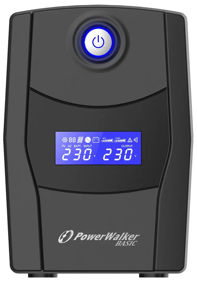 ⁨PowerWalker VI 800 STL Line-Interactive 0.8 kVA 480 W 2 AC outlet(s)⁩ at Wasserman.eu