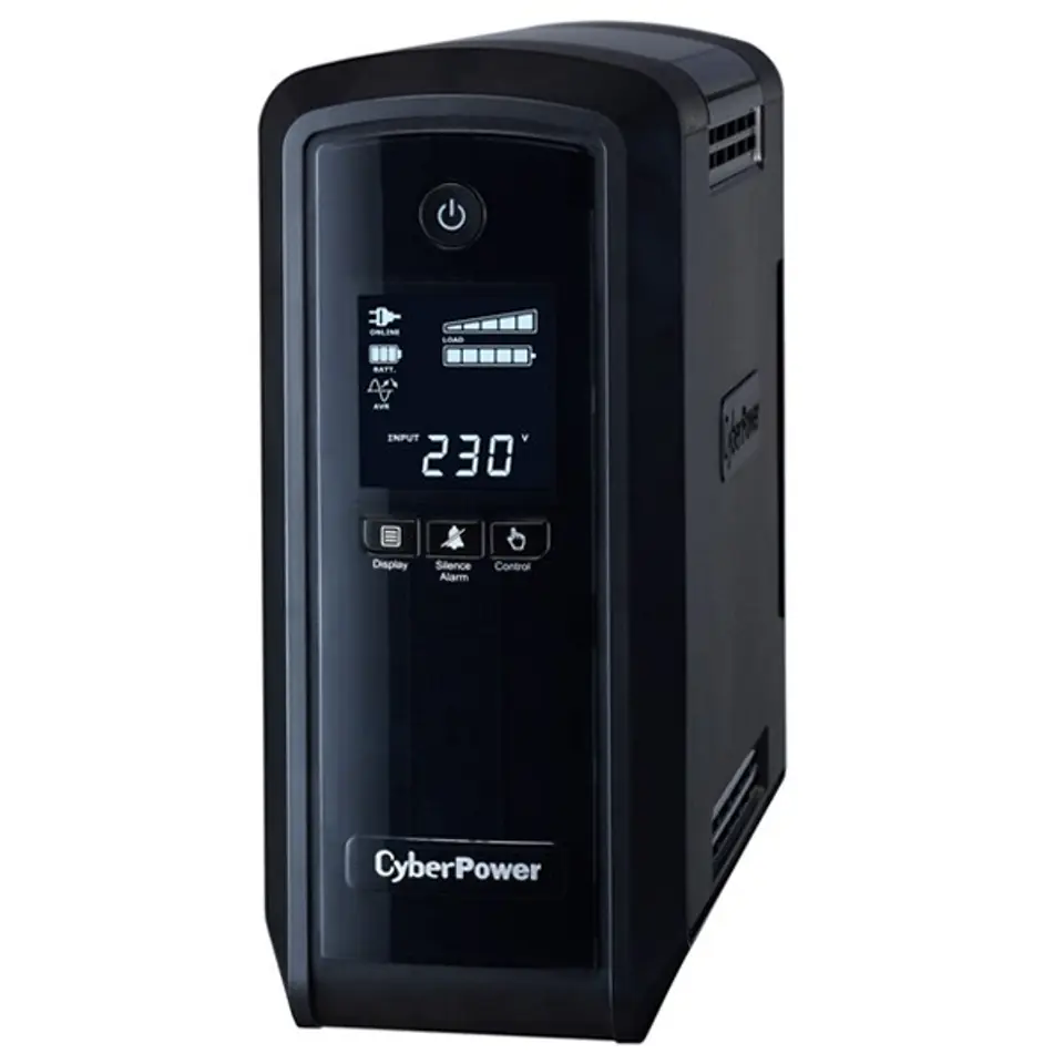 ⁨CyberPower CP900EPFCLCD uninterruptible power supply (UPS) 0.9 kVA 540 W 6 AC outlet(s)⁩ at Wasserman.eu