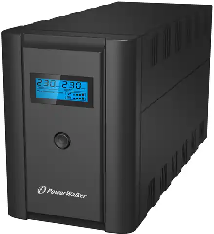⁨PowerWalker VI 2200 LCD/FR Double-conversion (Online) 2.2 kVA 1200 W 4 AC outlet(s)⁩ at Wasserman.eu