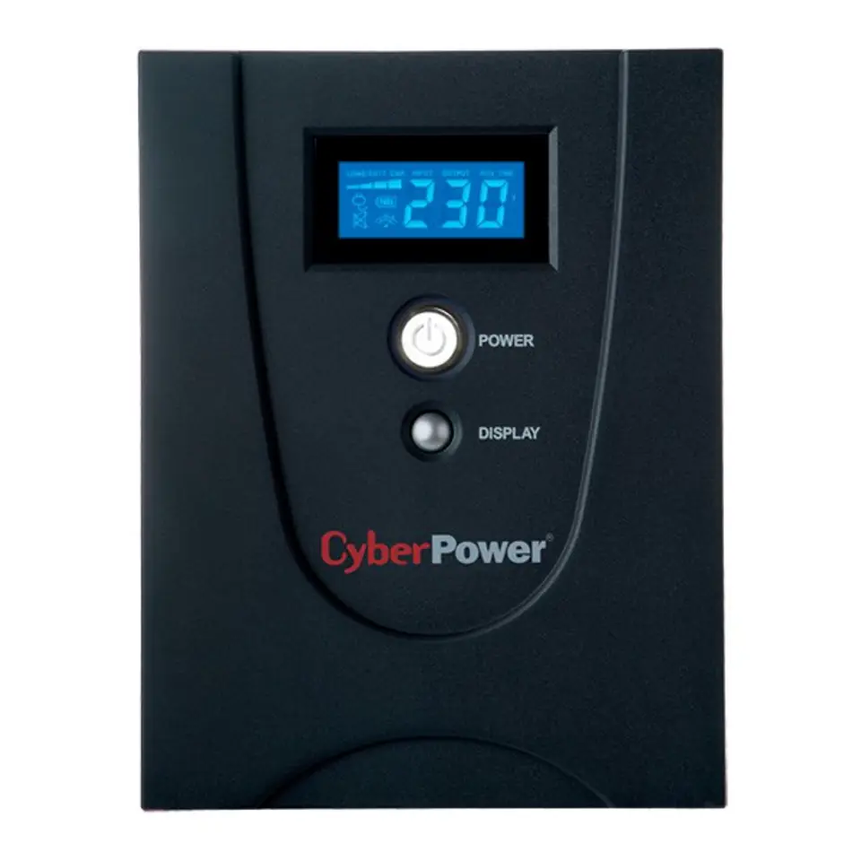 ⁨CyberPower VALUE2200EILCD uninterruptible power supply (UPS) 2.2 kVA 1320 W 6 AC outlet(s)⁩ at Wasserman.eu