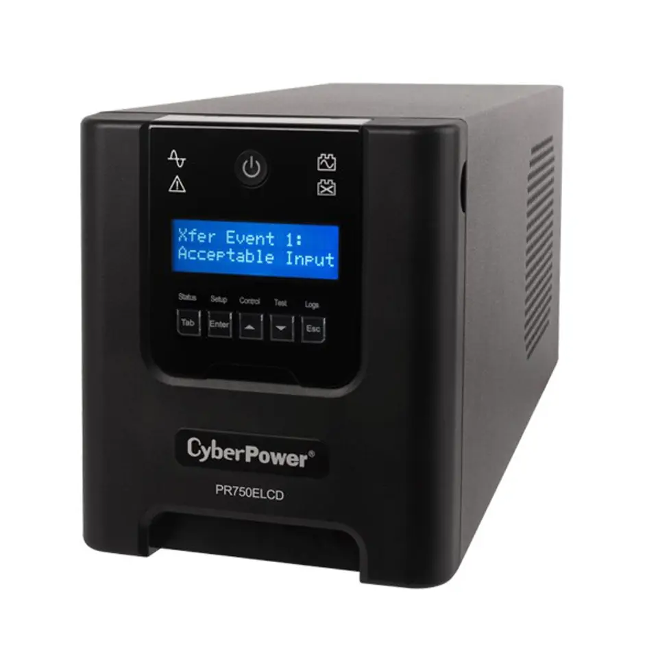 ⁨Zasilacz UPS CyberPower PR750ELCD (TWR; 750VA)⁩ w sklepie Wasserman.eu