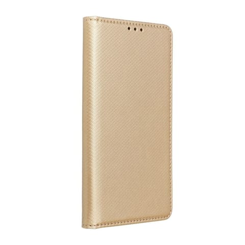 ⁨Kabura SMART CASE Book do MOTOROLA E7 PLUS / G9 PLAY / G9 złoty⁩ w sklepie Wasserman.eu