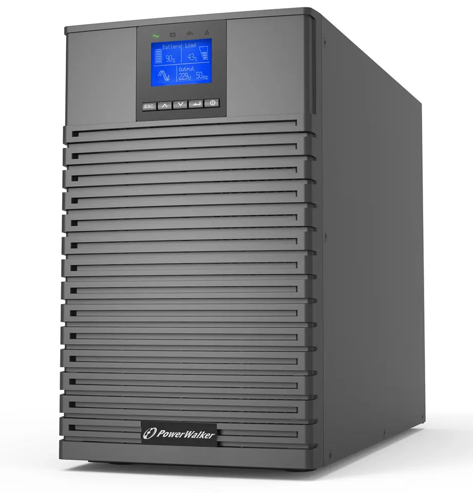 ⁨PowerWalker VFI 3000 ICT IoT Double-conversion (Online) 3 kVA 3000 W 9 AC outlet(s)⁩ at Wasserman.eu