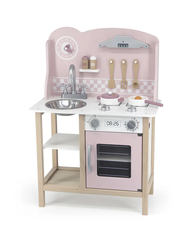 ⁨Viga 44046 PolarB Kuchnia z akcesoriami silver-pink⁩ w sklepie Wasserman.eu