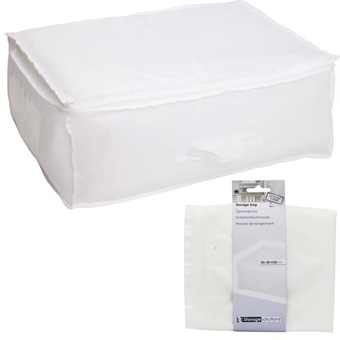 WOREK DO PRZECHOWYWANIA UBRAŃ POŚCIELI 50x38x20CM w sklepie Wasserman.eu