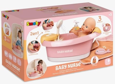 ⁨Smoby Baby Nurse wanienka z hydromasażem⁩ w sklepie Wasserman.eu