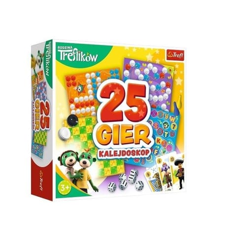 ⁨Game Kaleidoscope of 25 games Trefliks Family⁩ at Wasserman.eu