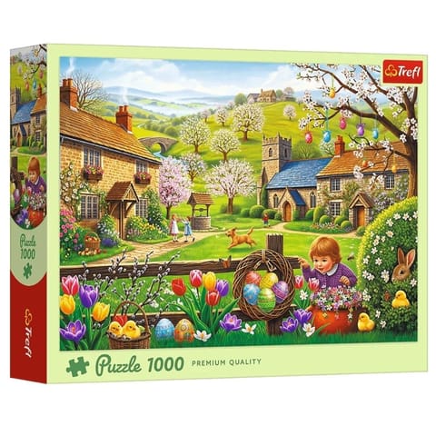 Puzzle 1000 Poszukiwanie wielkanocnych jajek TREFL w sklepie Wasserman.eu