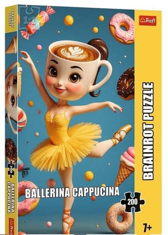Puzzle 200 BrainRots Ballerina Cappuccina TREFL w sklepie Wasserman.eu