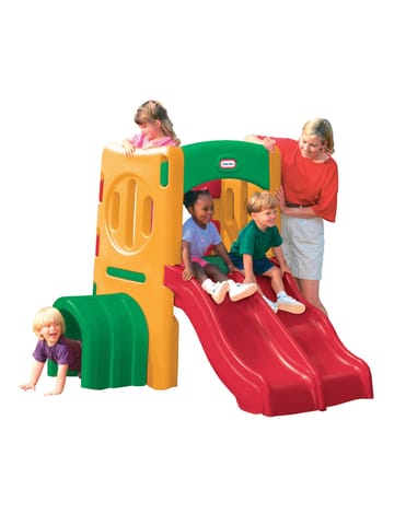 ⁨Małpi gaj z podwójną zjeżdżalnią Little Tikes⁩ w sklepie Wasserman.eu