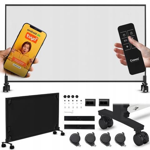 ⁨Panel grzewczy IR CRONOS Carbon P1000TWP⁩ w sklepie Wasserman.eu