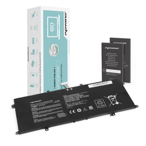 ⁨Bateria Movano do Asus Zenbook UX325EA, UX425EA (3200mAh)⁩ w sklepie Wasserman.eu