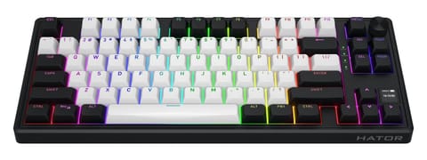 ⁨Klawiatura dla graczy Hator Skyfall 80 MAG ULTIMA 8K Wireless biało-czarna⁩ w sklepie Wasserman.eu