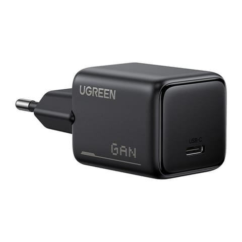 ⁨Ładowarka sieciowa Ugreen X517 USB-C, GaN, 25W (czarna)⁩ w sklepie Wasserman.eu