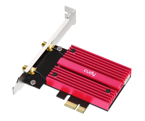 ⁨KARTA SIECIOWA WI-FI 7 PCIE WE9300S 2.4 GHz, 5 GHz, 6 GHz 688 Mb/s + 2882 Mb/s + 5760 Mb/s Wi-Fi 7 CUDY⁩ w sklepie Wasserman.eu
