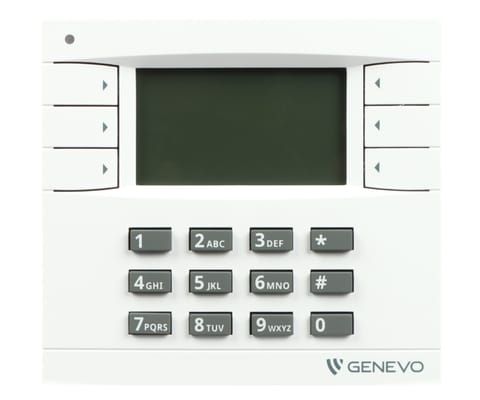 ⁨KLAWIATURA DO CENTRALI ALARMOWEJ EVOKPD-CLASSIC GENEVO⁩ w sklepie Wasserman.eu
