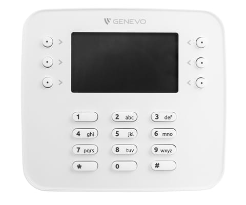 ⁨KLAWIATURA DO CENTRALI ALARMOWEJ LCD-SL GENEVO⁩ w sklepie Wasserman.eu