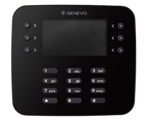 ⁨KLAWIATURA DO CENTRALI ALARMOWEJ LCD-SL-BK GENEVO⁩ w sklepie Wasserman.eu
