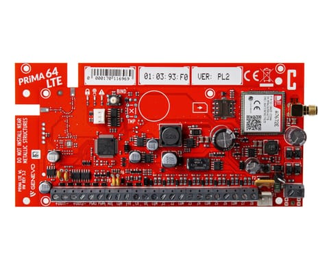 ⁨PŁYTA CENTRALI ALARMOWEJ PRIMA64LTE-CA GENEVO⁩ w sklepie Wasserman.eu