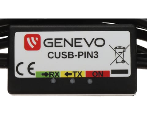 ⁨PRZEWÓD KOMUNIKACYJNY CUSB-PIN3 GENEVO⁩ w sklepie Wasserman.eu