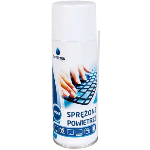 ⁨Sprężone powietrze 400ml CLEVERTON⁩ w sklepie Wasserman.eu