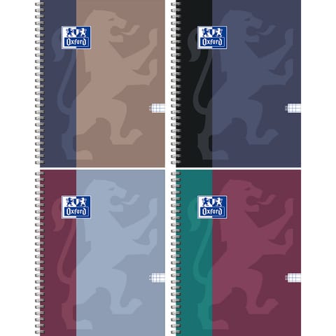 ⁨Kołozeszyt B5 100k kratka B-YOU 400208498 OXFORD⁩ w sklepie Wasserman.eu