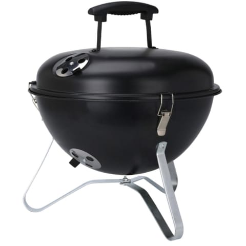 ⁨GRILL TURYSTYCZNY KOCIOŁEK KULISTY 34x37CM CZARNY⁩ w sklepie Wasserman.eu