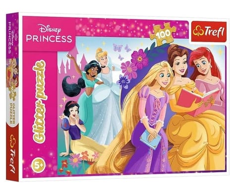 ⁨Puzzle 100 Glitter Blask magii przyjaźni TREFL⁩ w sklepie Wasserman.eu