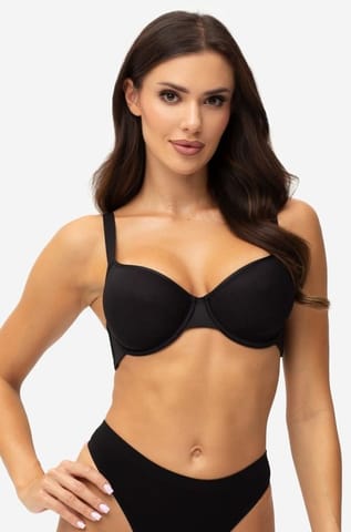 ⁨Biustonosz Support Czarny (Rozmiar 85 B)⁩ w sklepie Wasserman.eu