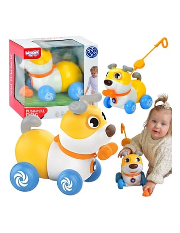 ⁨WOOPIE Interaktywny Piesek 2w1 Pchacz Szczekający 360° 6m+⁩ w sklepie Wasserman.eu