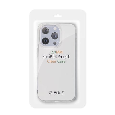 ⁨Etui na Honor X6a Clear Case 2 mm (camera protection) transparentne⁩ w sklepie Wasserman.eu