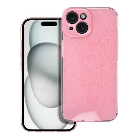 ⁨Futerał do iPhone 15 Clear Case 2 mm Blink różowy⁩ w sklepie Wasserman.eu
